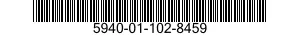 5940-01-102-8459 TERMINAL,STUD 5940011028459 011028459