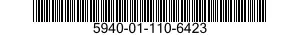 5940-01-110-6423 TERMINAL,LUG 5940011106423 011106423