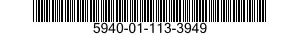 5940-01-113-3949 TERMINAL,LUG 5940011133949 011133949