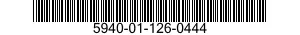 5940-01-126-0444 TERMINAL STRIP,GROUNDING 5940011260444 011260444