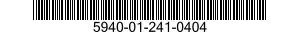 5940-01-241-0404 CONTACT STRIP,RADIO FREQUENCY GROUNDING 5940012410404 012410404