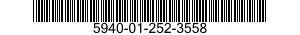 5940-01-252-3558 TERMINAL STRIP,GROUNDING 5940012523558 012523558
