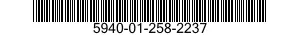 5940-01-258-2237 MARKER STRIP,TERMINAL BOARD 5940012582237 012582237