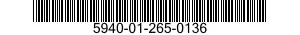 5940-01-265-0136 SPLICE SET,QUICK DISCONNECT 5940012650136 012650136