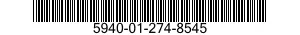 5940-01-274-8545 MARKER STRIP,TERMINAL BOARD 5940012748545 012748545