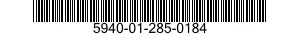 5940-01-285-0184 SPLICE,CONDUCTOR 5940012850184 012850184