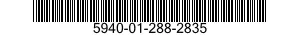 5940-01-288-2835 TERMINAL,FEEDTHRU 5940012882835 012882835