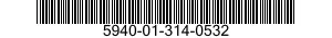 5940-01-314-0532 TERMINAL,STUD 5940013140532 013140532