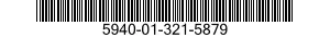 5940-01-321-5879 CONTACT STRIP,RADIO FREQUENCY GROUNDING 5940013215879 013215879