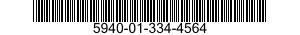 5940-01-334-4564 TERMINAL,FEEDTHRU 5940013344564 013344564