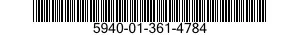 5940-01-361-4784 TERMINAL JUNCTION BLOCK,SECTIONAL 5940013614784 013614784