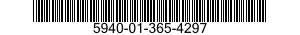 5940-01-365-4297 TERMINAL,FEEDTHRU 5940013654297 013654297