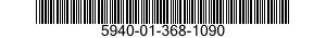 5940-01-368-1090 TERMINAL,FEEDTHRU 5940013681090 013681090