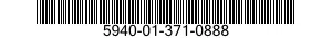 5940-01-371-0888 TERMINAL,FEEDTHRU 5940013710888 013710888