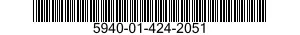 5940-01-424-2051 TERMINAL,QUICK DISCONNECT 5940014242051 014242051