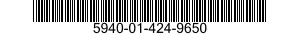 5940-01-424-9650 TERMINAL,QUICK DISCONNECT 5940014249650 014249650