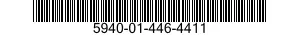 5940-01-446-4411 CONTACT STRIP,RADIO FREQUENCY GROUNDING 5940014464411 014464411