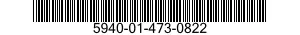 5940-01-473-0822 TERMINAL,QUICK DISCONNECT 5940014730822 014730822