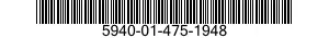 5940-01-475-1948 TERMINAL,QUICK DISCONNECT 5940014751948 014751948