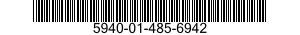 5940-01-485-6942 TERMINAL,FEEDTHRU 5940014856942 014856942