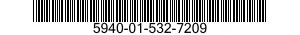 5940-01-532-7209 TERMINAL JUNCTION BLOCK,SECTIONAL 5940015327209 015327209