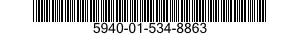 5940-01-534-8863 TERMINAL,FEEDTHRU 5940015348863 015348863