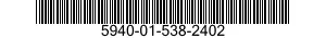 5940-01-538-2402 TERMINAL JUNCTION BLOCK,SECTIONAL 5940015382402 015382402