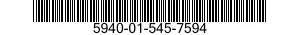 5940-01-545-7594 TERMINAL JUNCTION BLOCK,SECTIONAL 5940015457594 015457594