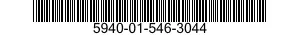 5940-01-546-3044 TERMINAL,FEEDTHRU 5940015463044 015463044