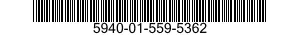 5940-01-559-5362 TERMINAL,FEEDTHRU 5940015595362 015595362