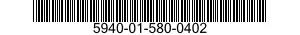 5940-01-580-0402 TERMINAL JUNCTION BLOCK,SECTIONAL 5940015800402 015800402