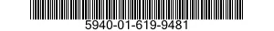 5940-01-619-9481 TERMINAL JUNCTION BLOCK,SECTIONAL 5940016199481 016199481