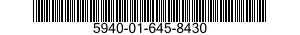 5940-01-645-8430 ADAPTER,BATTERY TERMINAL 5940016458430 016458430