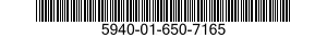 5940-01-650-7165 FERRULE,ELECTRICAL CONDUCTOR 5940016507165 016507165