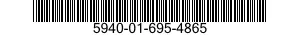 5940-01-695-4865 TERMINAL JUNCTION BLOCK,SECTIONAL 5940016954865 016954865