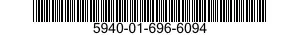 5940-01-696-6094 TERMINAL JUNCTION BLOCK,SECTIONAL 5940016966094 016966094