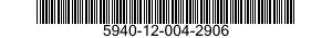 5940-12-004-2906  5940120042906 120042906