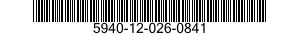 5940-12-026-0841  5940120260841 120260841