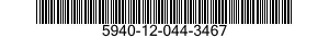 5940-12-044-3467  5940120443467 120443467