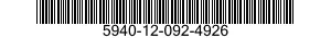 5940-12-092-4926  5940120924926 120924926