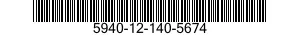 5940-12-140-5674 TERMINAL,LUG 5940121405674 121405674