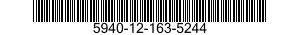 5940-12-163-5244 TERMINAL,FEEDTHRU 5940121635244 121635244