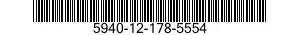5940-12-178-5554 TERMINAL STRIP,GROUNDING 5940121785554 121785554