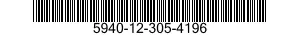 5940-12-305-4196 MARKER STRIP,TERMINAL BOARD 5940123054196 123054196