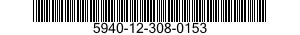 5940-12-308-0153 LINK,BATTERY TERMINAL 5940123080153 123080153