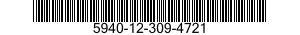 5940-12-309-4721 TERMINAL,FEEDTHRU 5940123094721 123094721