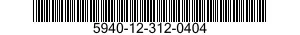 5940-12-312-0404 TERMINAL BOARD 5940123120404 123120404