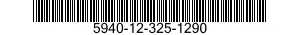 5940-12-325-1290 TERMINAL STRIP,GROUNDING 5940123251290 123251290