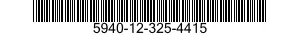 5940-12-325-4415 TERMINAL,QUICK DISCONNECT 5940123254415 123254415
