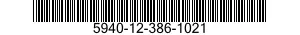 5940-12-386-1021 FERRULE,METALLIC SHIELDED CABLE,GROUNDING 5940123861021 123861021